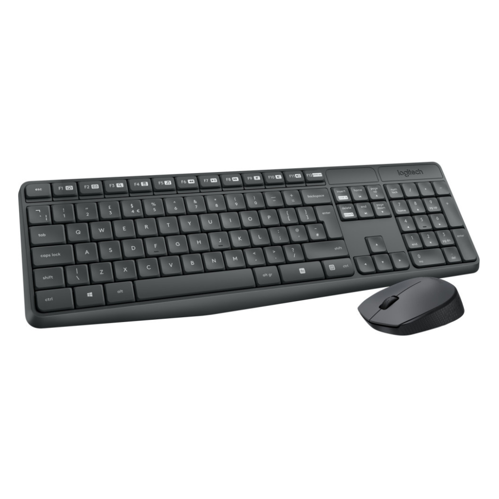 Clavier et souris sans fil Logitech MK235 (AZERTY Français)