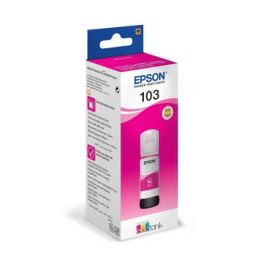 EPSON 103 EcoTank Magenta ink bottle C13T00S34A