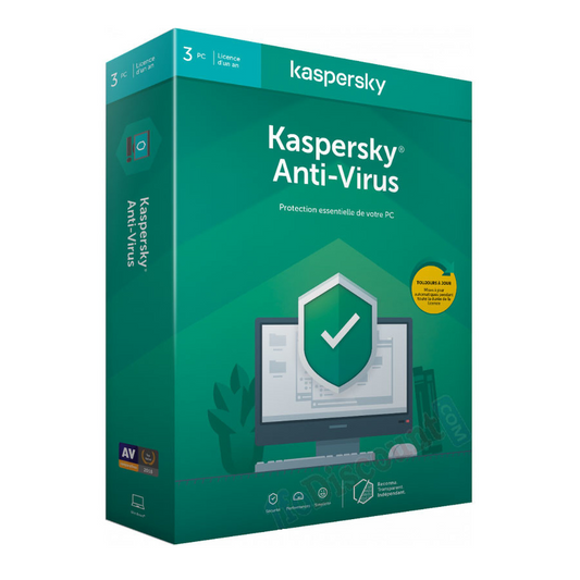 KASPERSKY ANTIVIRUS 2021 3 POSTES /1 AN KL11718BCFS-20FFPMAG