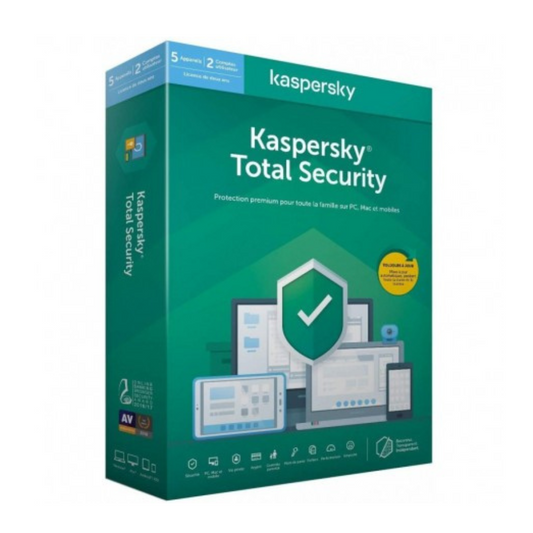 KASPERSKY ANTIVIRUS 2021 5 POSTES /1 AN KL19498BEFS-20MAG