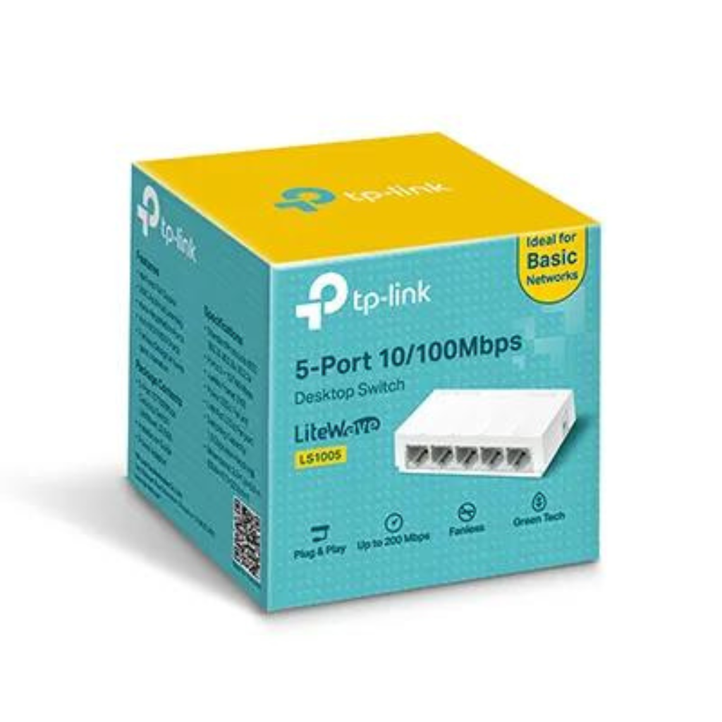 SWITCH TP-LINK 5 PORT 10/100 LS1005