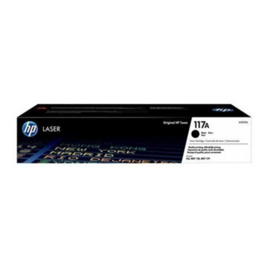 TONER HP 117A BLACK ORIGINAL LASER TONER CARTRIDGE 1000 PAGES