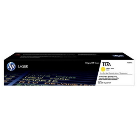 TONER HP 117A YELLOW ORIGINAL LASER TONER CARTRIDGE 700 PAGES