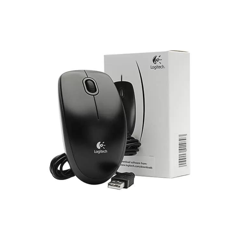 SOURIS LOGITECH B100 GRIS