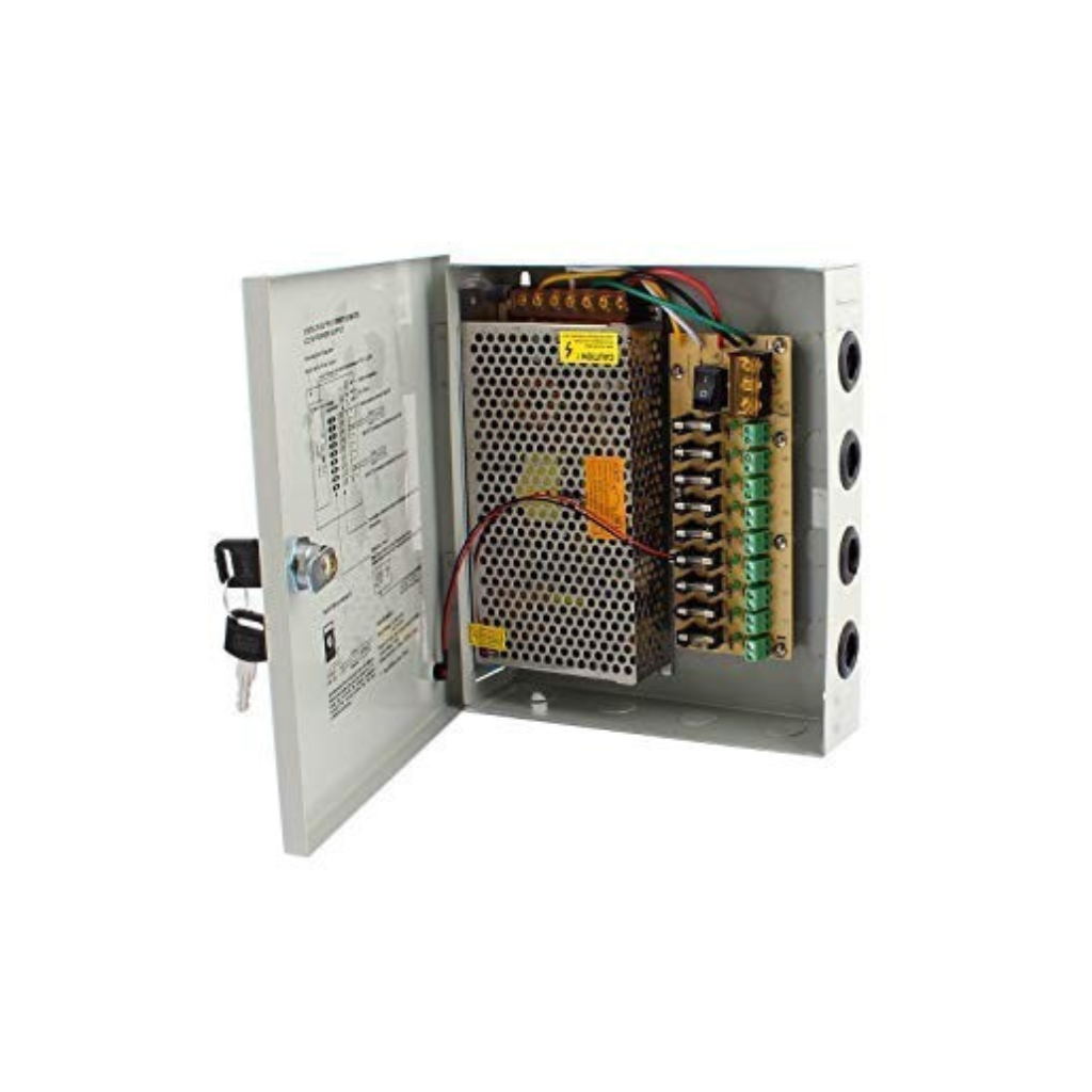 BOITE ALIMENTATION 9CH/10A/12V