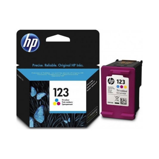 CARTOUCHE HP 123 3-COLOR ORIGINALE F6V16AE