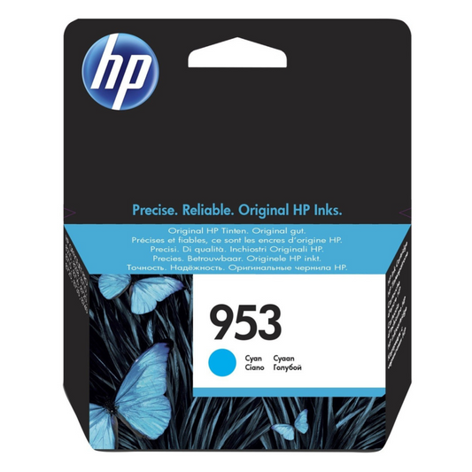 CARTOUCHE HP 953 CYAN ORIGINALE F6U12AE