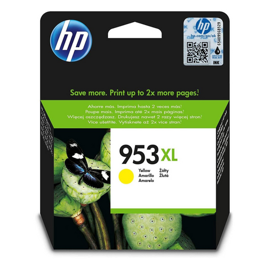 CARTOUCHE HP 953XL YELLOW ORIGINALE  F6U18AE