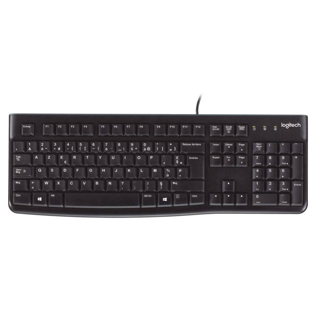 CLAVIER LOGITECH Keyboard K120 FrenchAZERTY