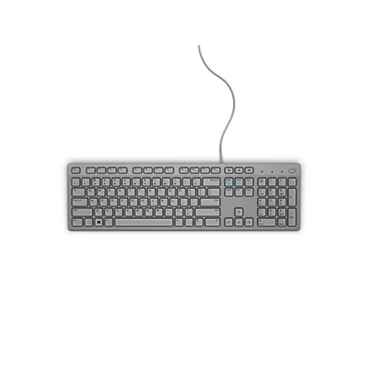 DELL KB216 clavier USB QWERTY US International Gris (580-ADHR)