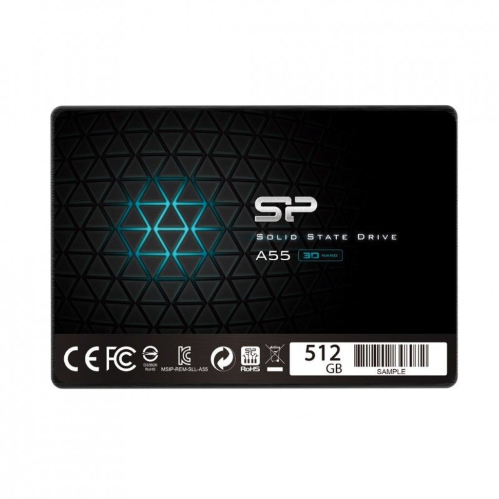 DISQUE DUR SILICON POWER SSD 256GB A55 - SATA II